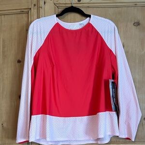 Foray Golf Women’s Hot Mess Collection Bright and Blush Pink Crewneck. Size XL